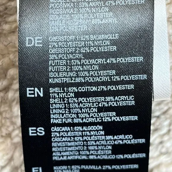 Kuhl Jacket Mens Large Projekt Arktik Hooded Fleece Lined Olive Brown Coat 2067 - Picture 10 of 14